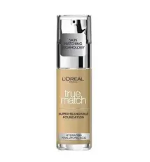 LOREAL TRUE MATCH WARM UNDERTONE FOUNDATION (3.D/3.W)	